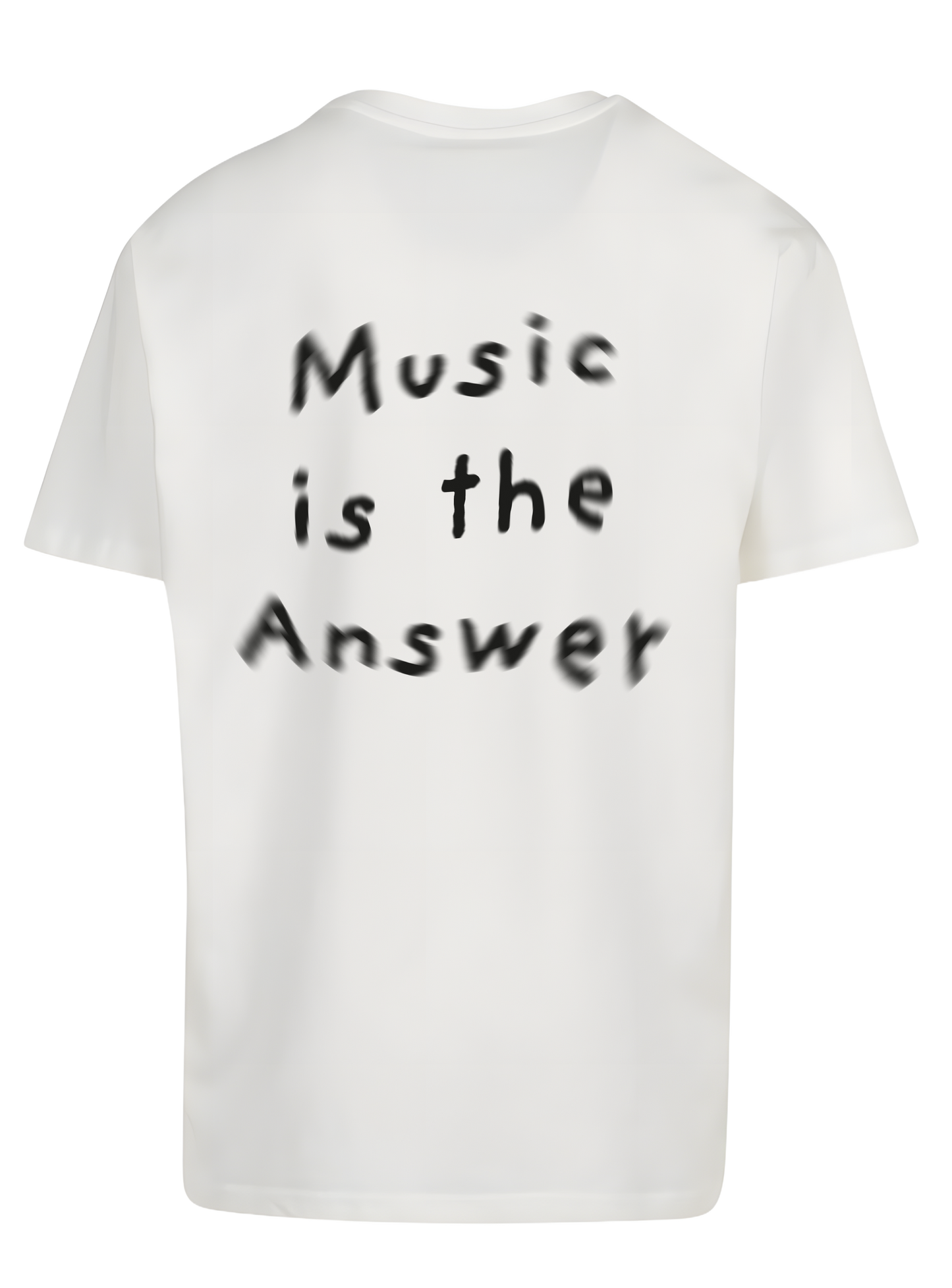 T-Shirt "MUSIC IS THE ANSWER"
