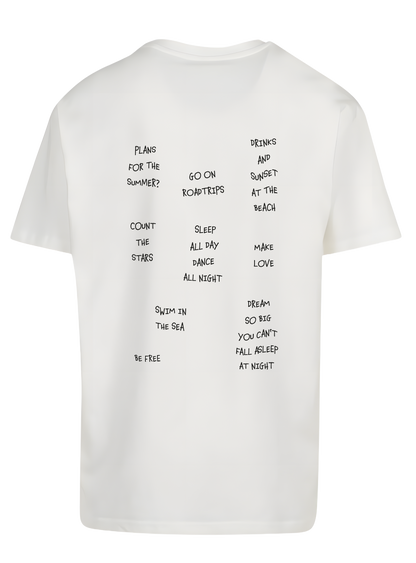T-Shirt "PLANS FOR SUMMER?"