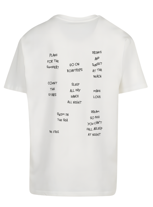 T-Shirt "PLANS FOR SUMMER?"